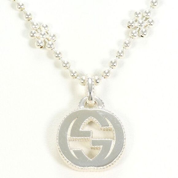 Gucci Jewelry - Gucci Interlocking G Flower Silver 925 Necklace